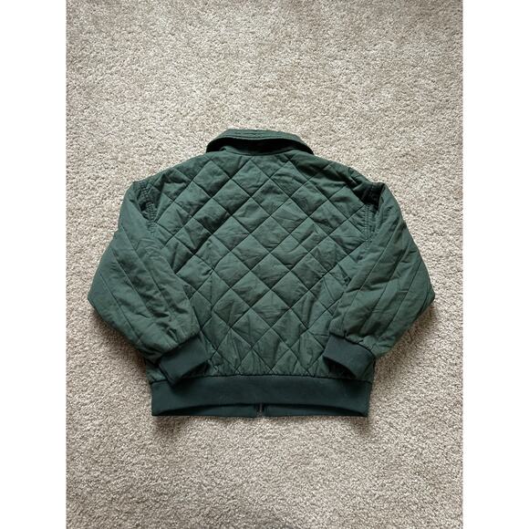 Wild Fable Green Quilted Zip Up Jacket Coat - Picture 4 of 8